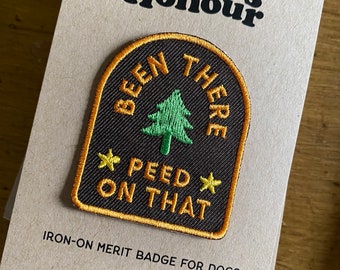 Embroidered Merit Badge/Patch | Been There, Peed on That