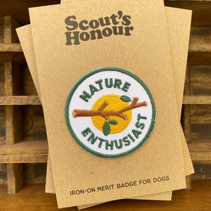 Embroidered Merit Badge/Patch | Nature Enthusiast