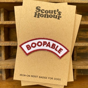 Embroidered Merit Badge/Patch | Boopable