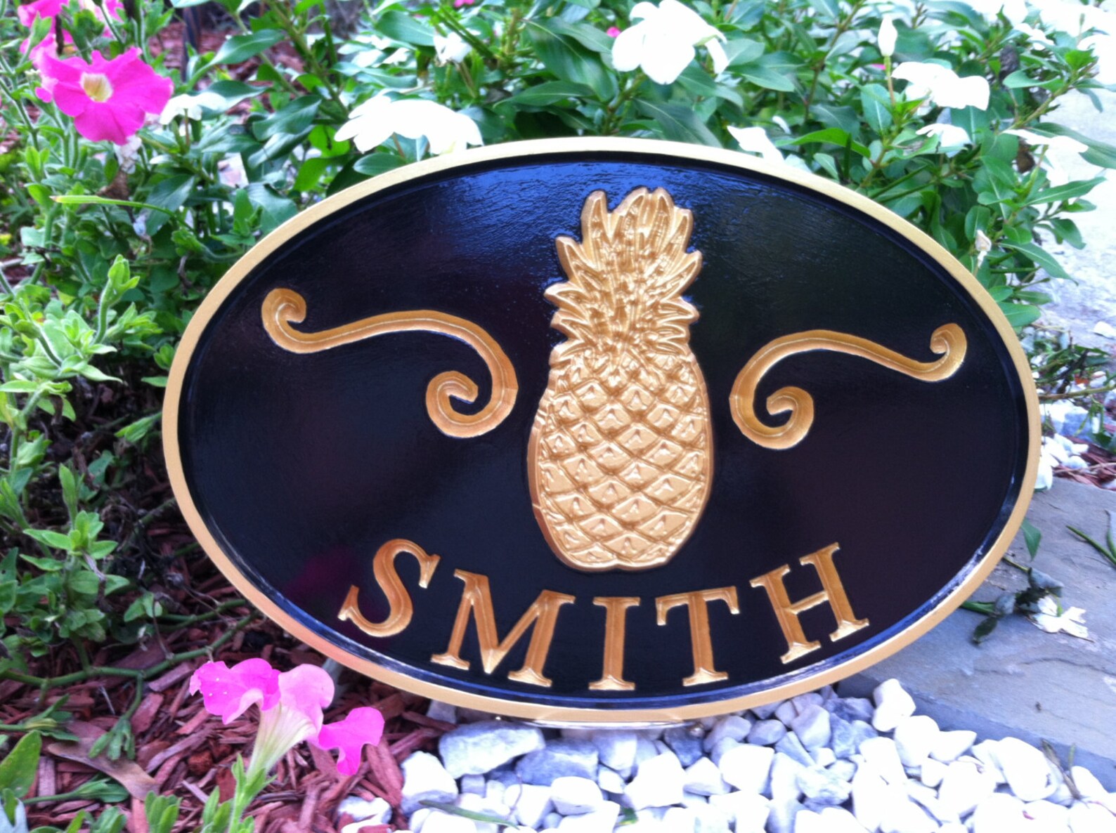 Custom Carved Welcome Sign - Custom Carved Pineapple Sign - Etsy