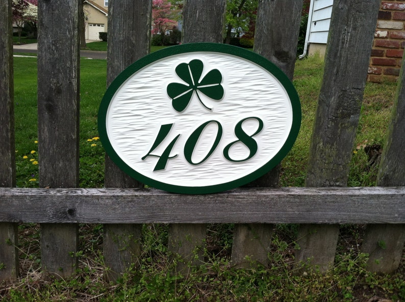 Street Address Sign / House Number Custom Carved Sign Etsy
