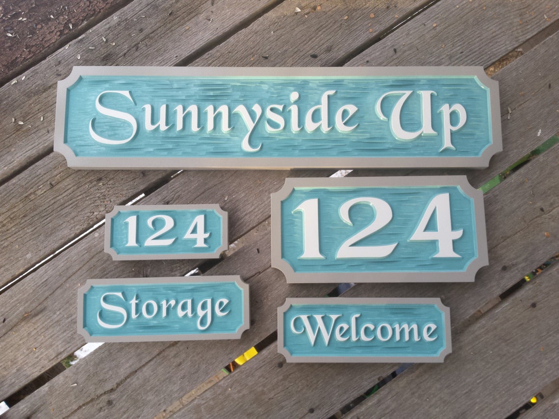 Add Your Business Logo Customized and Carved Signs - Etsy