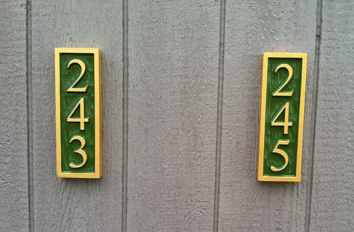 Vertical Address Sign Create Your Own House Number Custom Etsy Canada