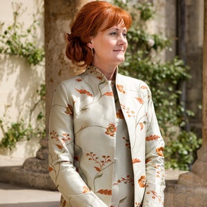 Mother of the bride long jacket deals