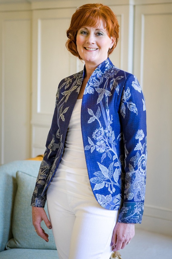 ladies smart navy jacket