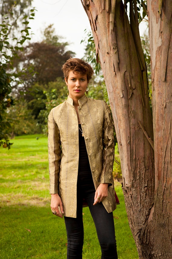 Longline wedding jacket sale
