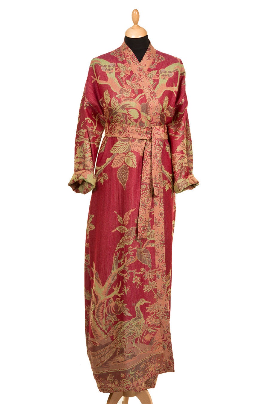 Women's Reversible Cashmere Dressing Gown Luxury Etsy UK