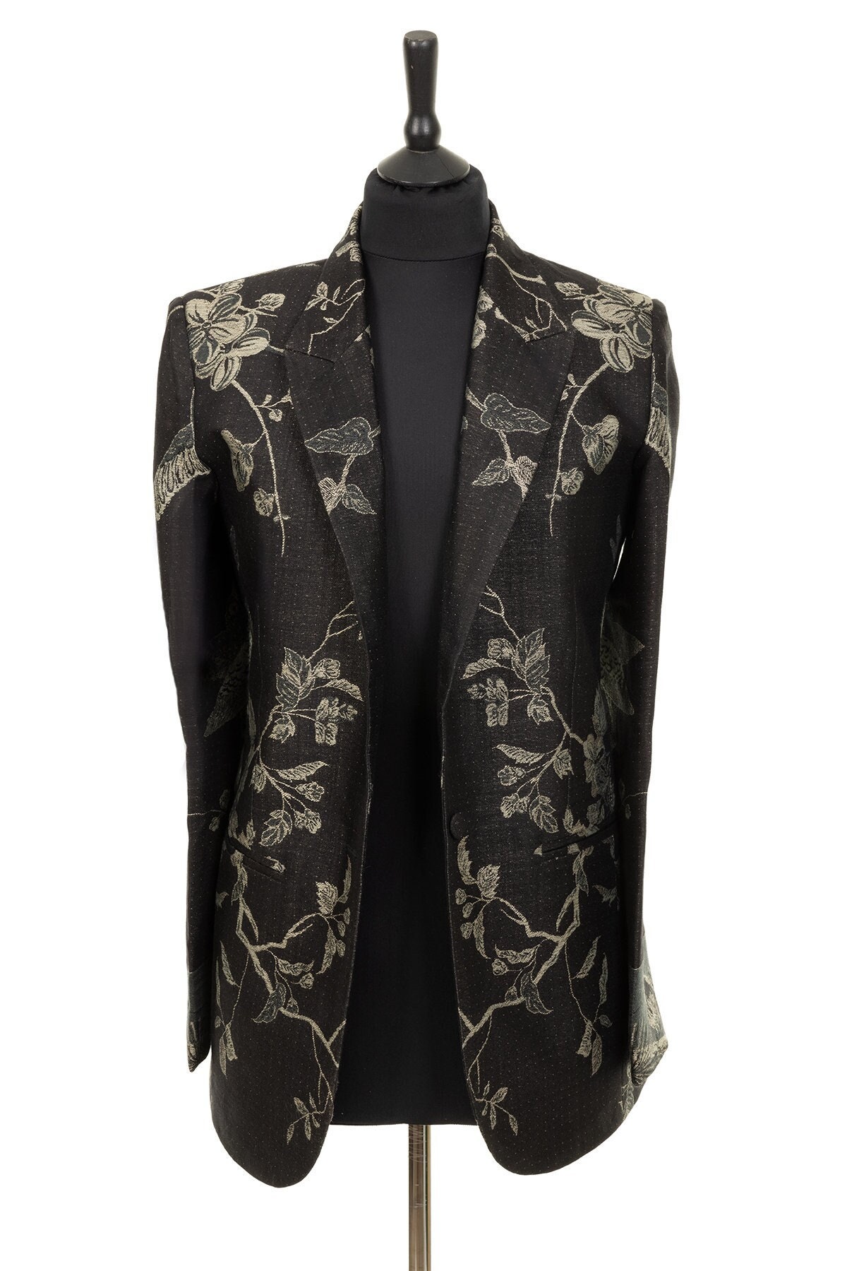Women s Black Cashmere Classic Blazer Mother of the Bride Outfit