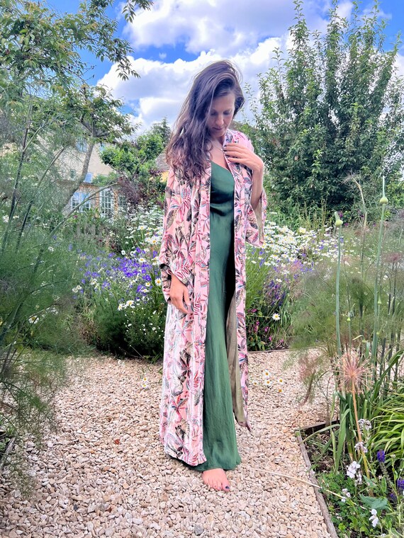 Women s Velvet Dressing Gown Luxury Bath Robe Plus Size Unique Gift for Her Nightwear Floral Pattern Dressing Gown Plus Size Clothing Etsy Canada