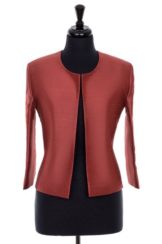 Mother of the bride cropped jacket cheap