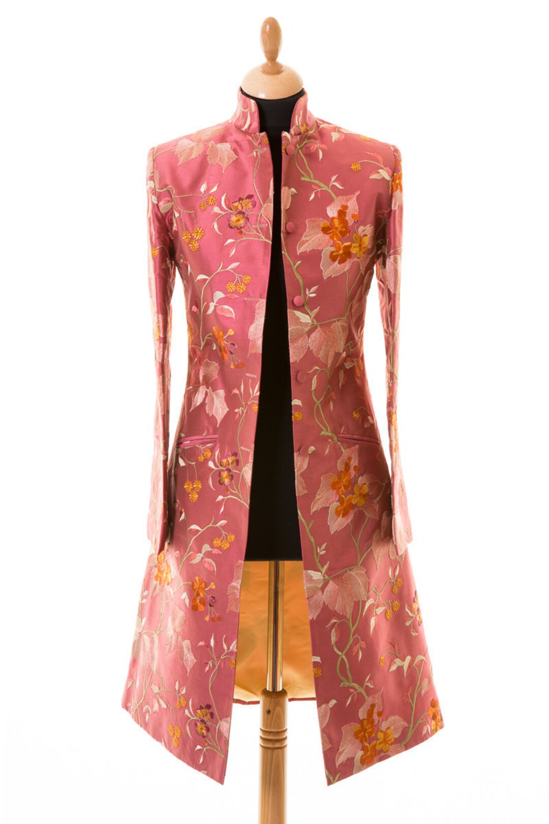 Nehru collar suit best sale ladies