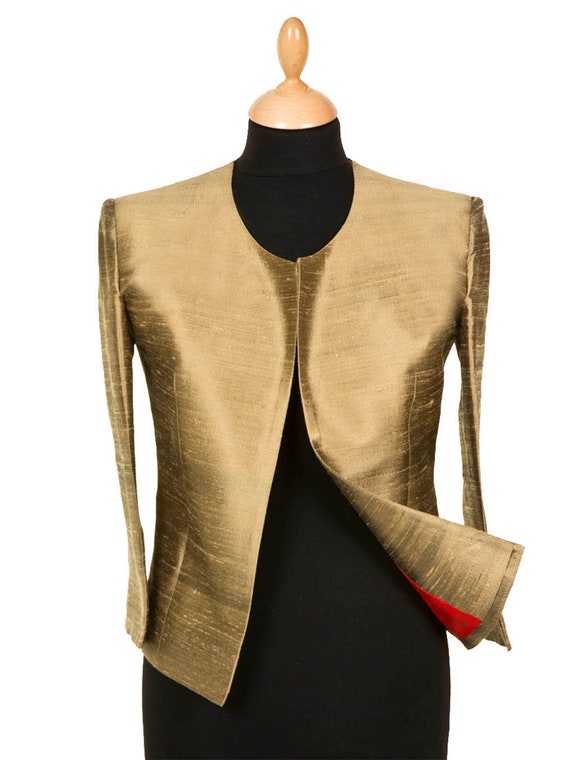 mother of the bride cropped jacket