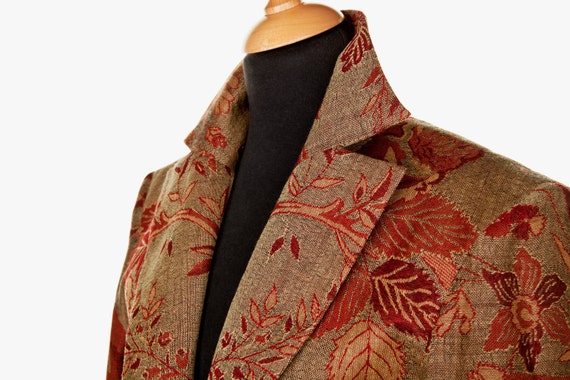 Damen Kaschmir Mantel, braun, Orange, rot, Seide, bestickt, Blumen, Jacke, natur, Eco, Hochzeitsgast, Mutter der Braut, Formal Damen Kaschmir Mantel, braun, Orange, rot, Seide, bestickt, Blumen, Jacke, natur, Eco, Hochzeitsgast, Mutter der Braut, Formal