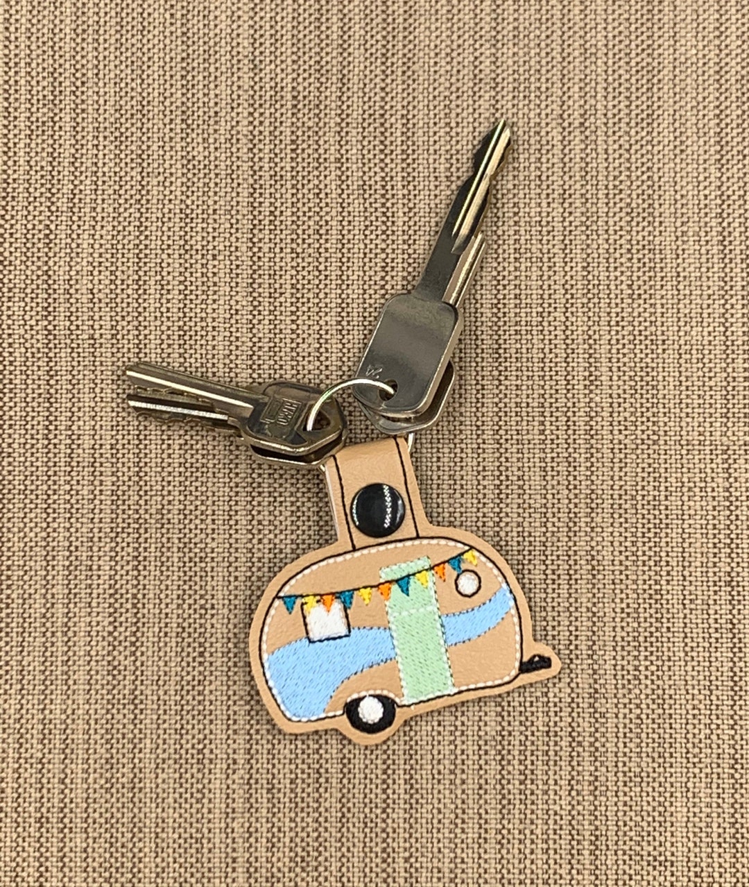 Camper Keychain Camper Key Label RV Keychain RV Key Etsy