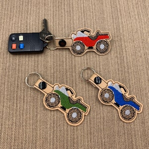 Four Wheeler Keychain | Four Wheeler Key Label | Four Wheeler Key Accessory | Four Wheeler Key Chain