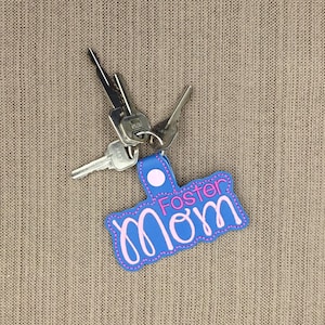 Foster Mom Keychain | Foster Care | Adoption