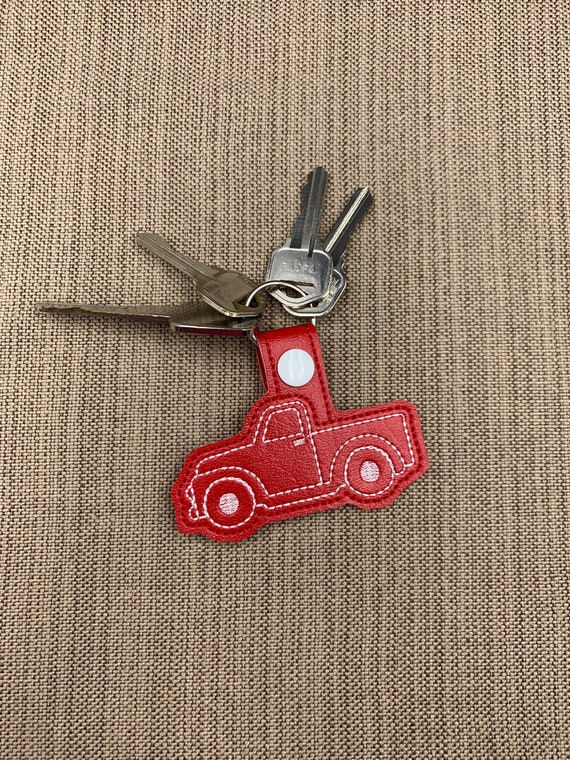 Truck Key Chain Truck Key Label Vehicle Key Chain Pickup Etsy