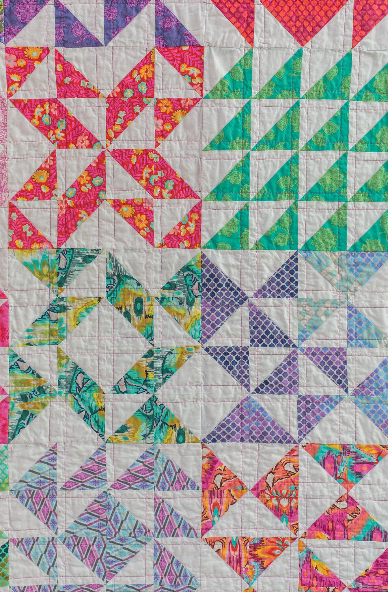 PDF Pattern Half and Half Quilt Pattern Block Gallery Etsy