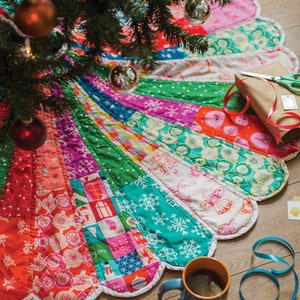 PDF Pattern for Giant Dresden Christmas Tree Skirt image 1