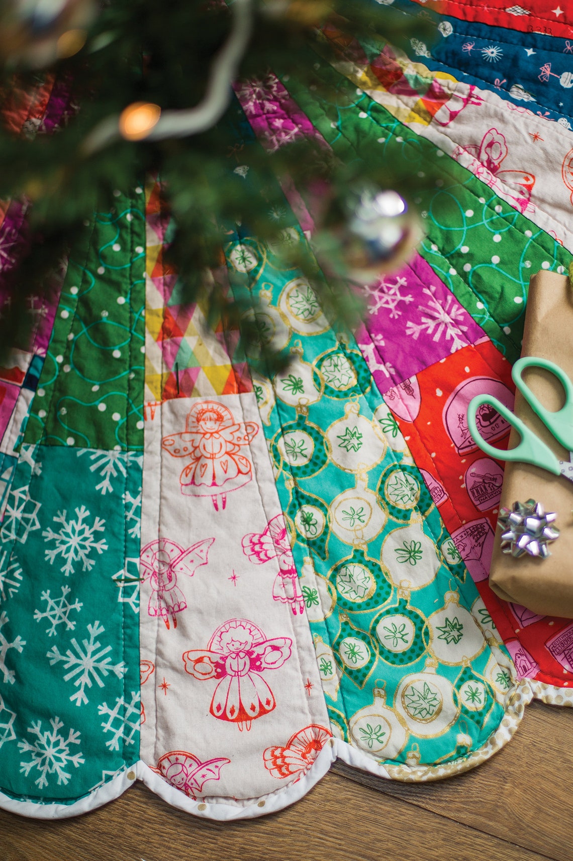 Giant Dresden Christmas Tree Skirt PDF Pattern Etsy