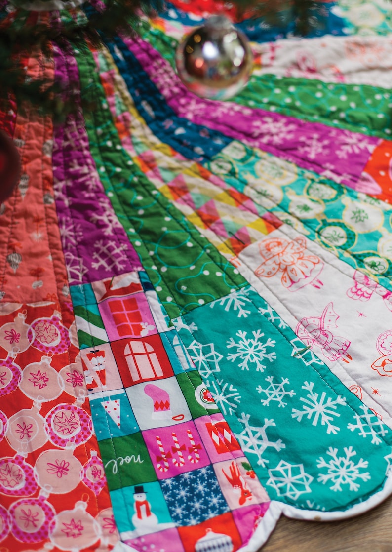 Giant Dresden Christmas Tree Skirt PDF Pattern Etsy
