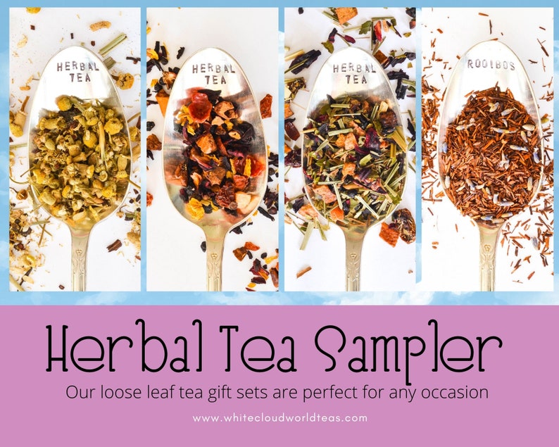 Herbal Loose Leaf Tea Sampler Gift set-Loose leaf tea image 0