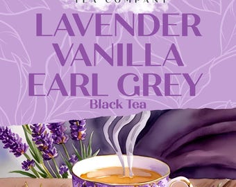 Lavender Vanilla Earl Grey Loose Leaf Tea: London Fog Blend