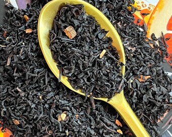 Ginger, Cinnamon, & Orange Black Loose Leaf Tea-Breakfast Tea-Morning Tea