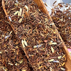 Lavender Berry Rooibos Loose Leaf Tea| Perfect iced tea |Caffeine Free| Healthy Herbal Teas|South African Rooibos|Gift for Tea lover