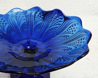 bowl Blue /& White glazed ceramic vessels dish hand made by Harper Bizarre Art