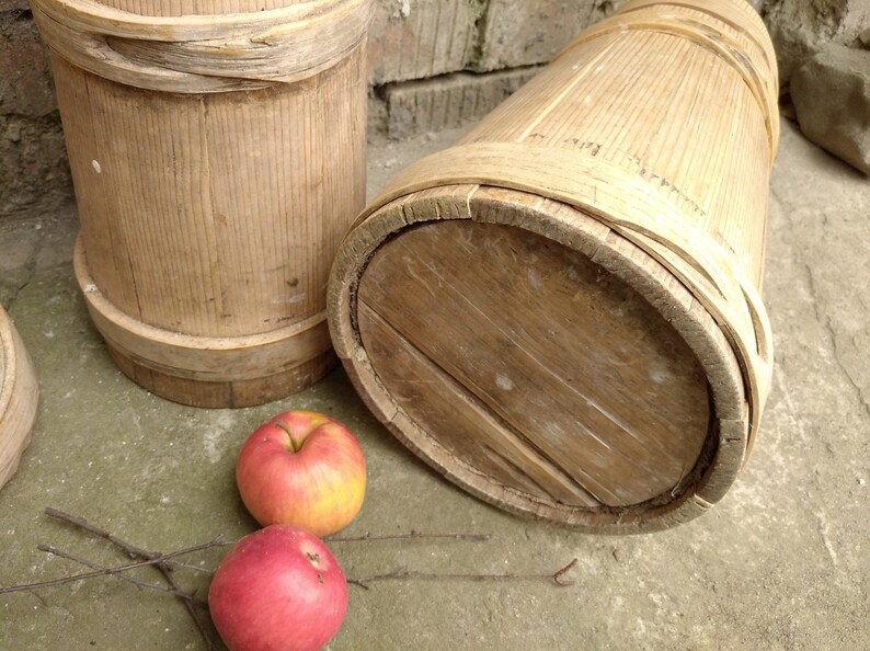 Primitive antique butter churn Unique country decor Large Etsy