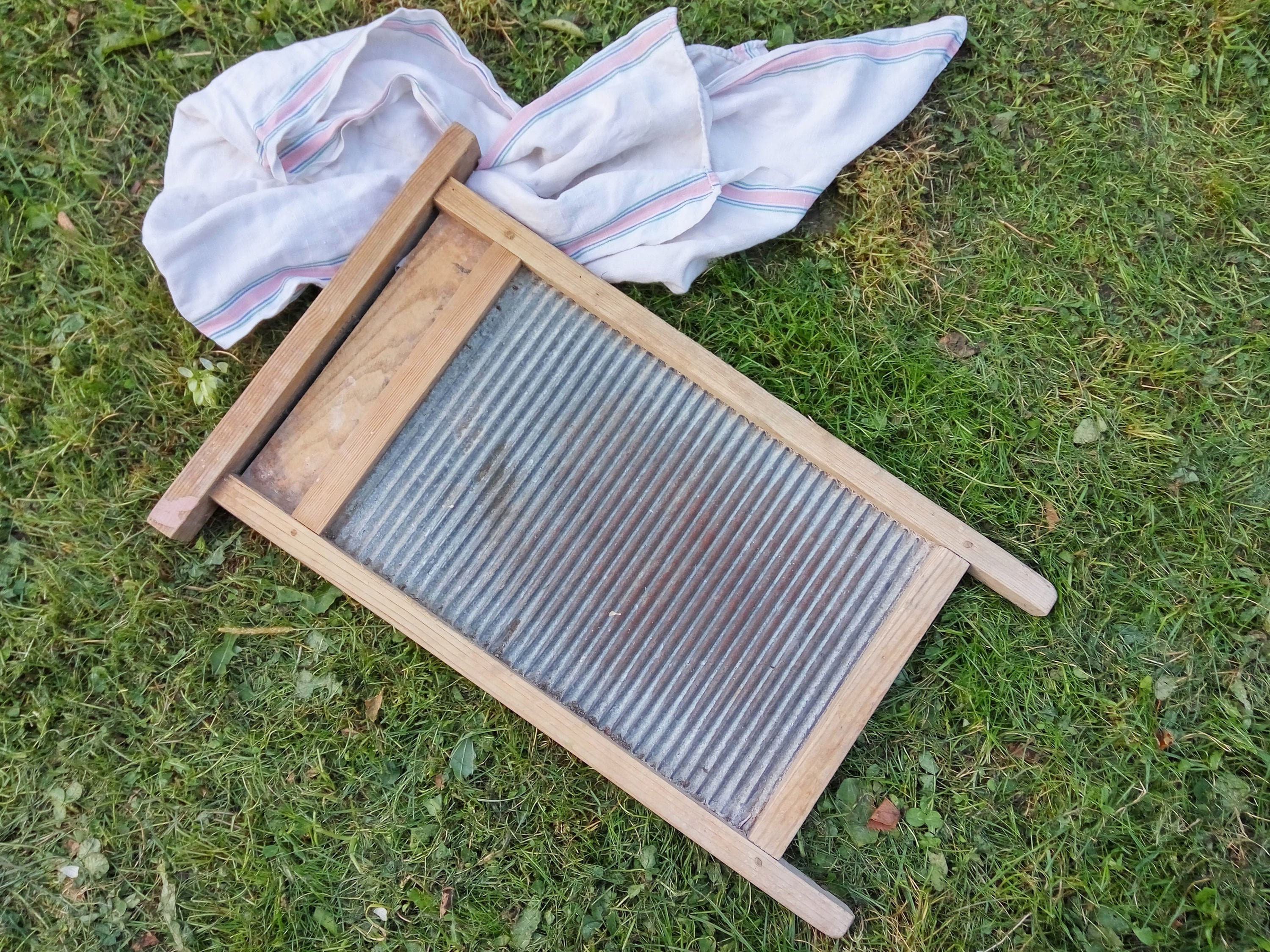 Vintage washboard Ancient washing board Primitive laundry Etsy