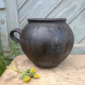 Rustic pottery vase Country ceramic clay vase crock Bud vase Farmhouse kitchen decor Flowers vase Rustic ceramic jug pitcher PRICE PER ONE!