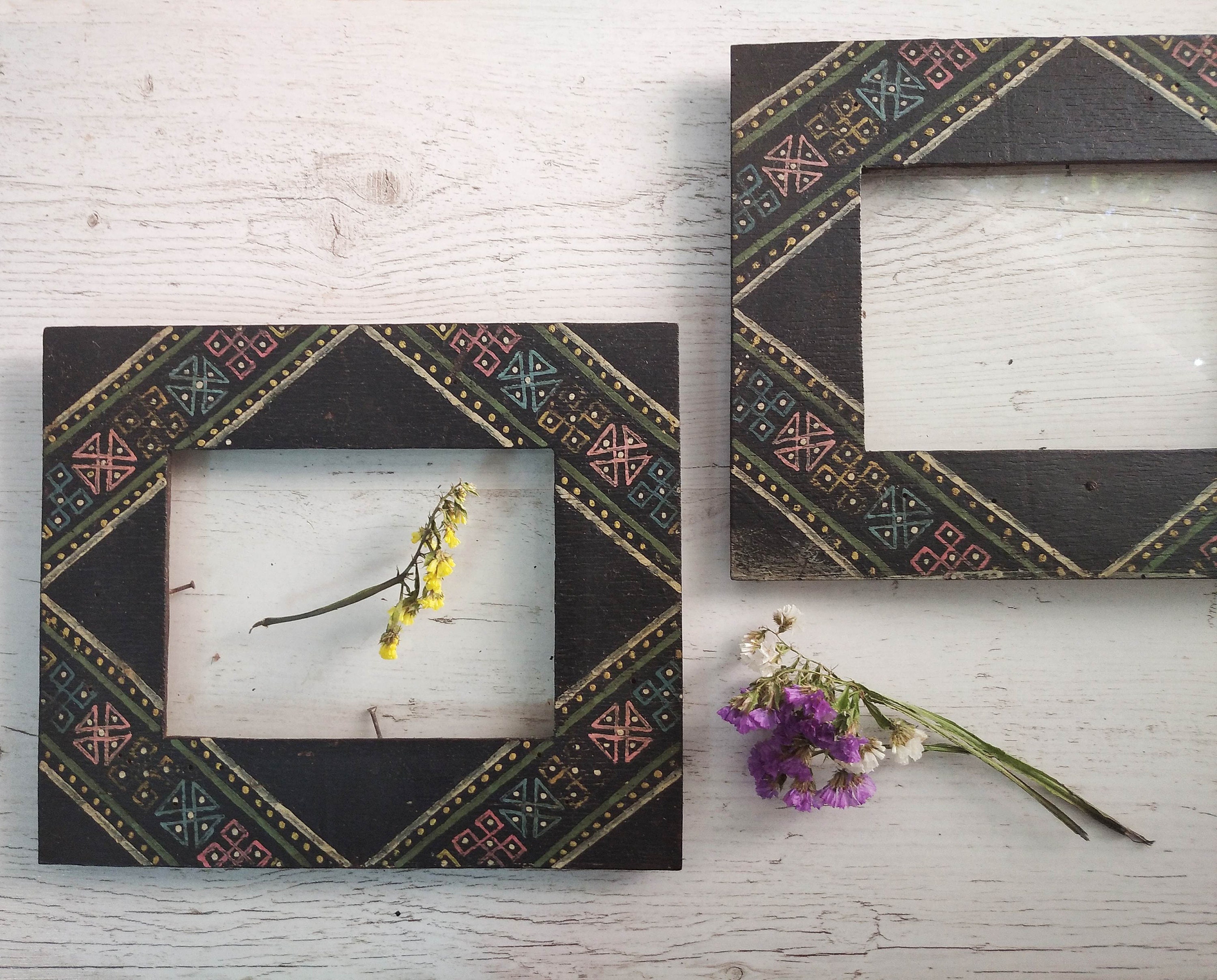 Antique Wooden Frames Wood Frames Set 2 Antique Picture Frame ...