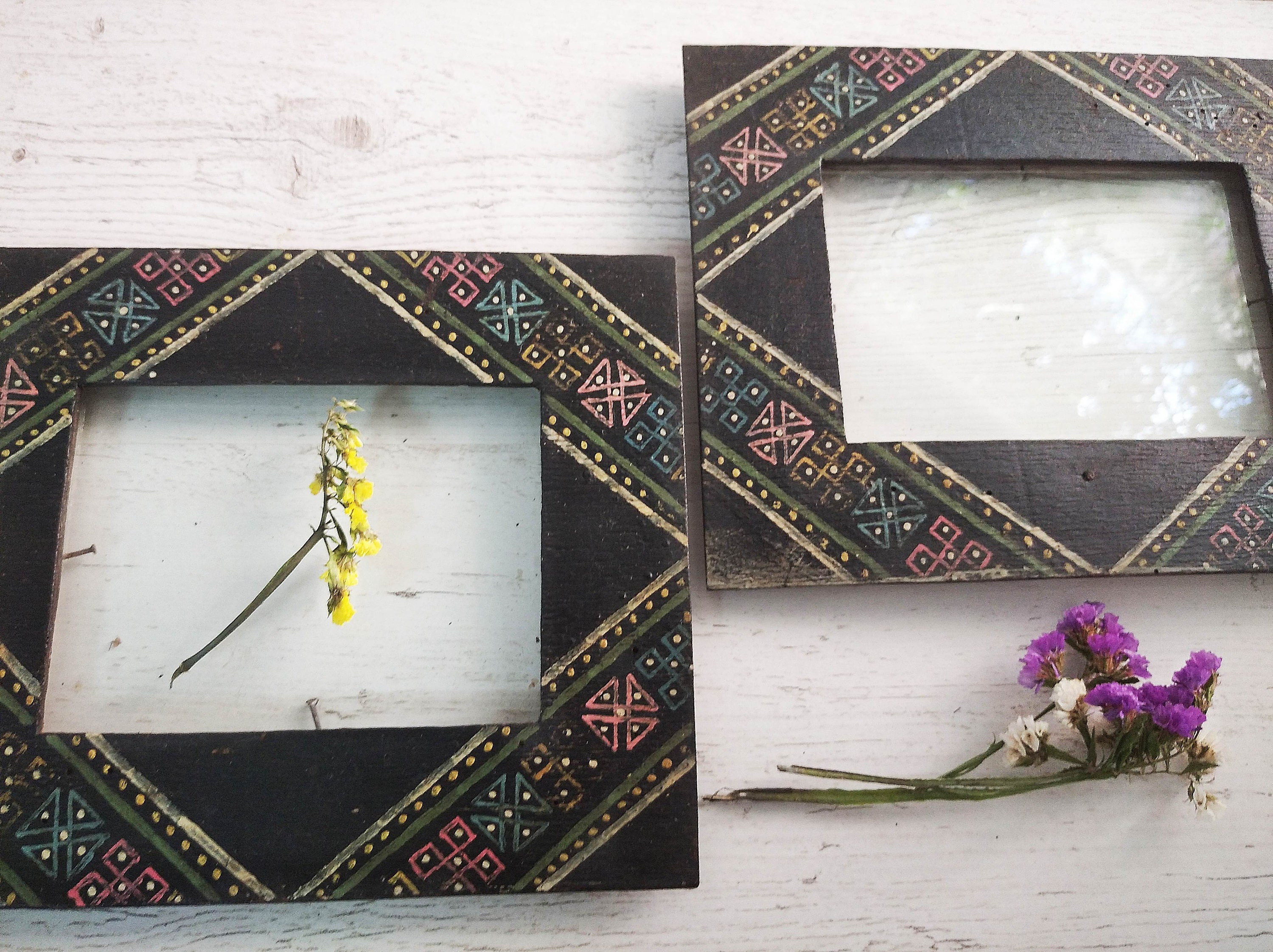 Antique Wooden Frames Wood Frames Set 2 Antique Picture Frame ...