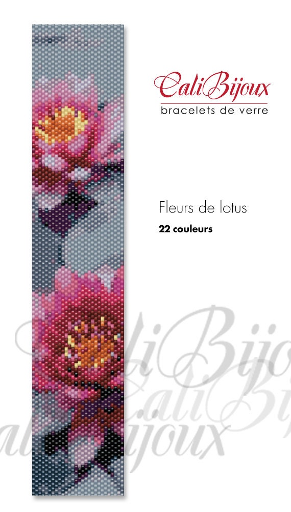 Fleurs De Lotus - PATTERN - Etsy
