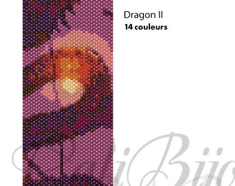 Dragon et lanternes - PATTERN
