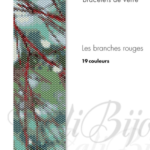 Les branches rouges - PATTERN