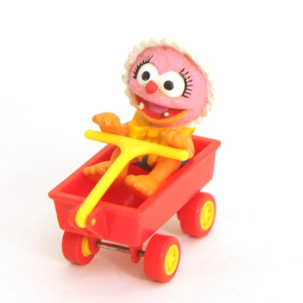 Juguete vintage de los años 80 de los Muppet Babies, un animal raro de la Cajita Feliz de Canadá