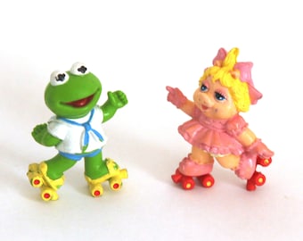 ヴィンテージ 1986 マペットベイビーズ カーミット ザ フロッグ PVC