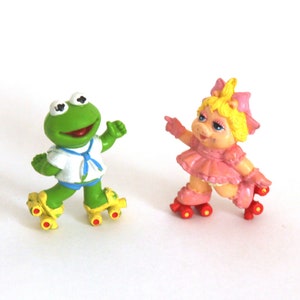 Vintage Muppet Babies happy meal under 3 toys Miss Piggy Kermit