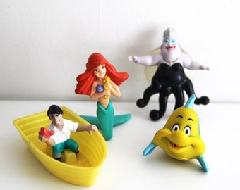 mermaid bath toys from the 80s