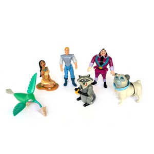 Vintage Pocahontas toys Disney burger king kids club