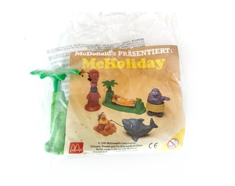 Vintage happy meal toy McHoliday Germany rare vacation Ronald