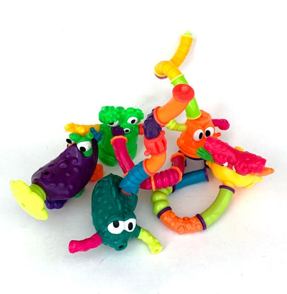 Vintage Nickelodeon Toys Tangle Twist a Zoid Lot 90s 1996 Happy Meal Mcdonalds Etsy Canada