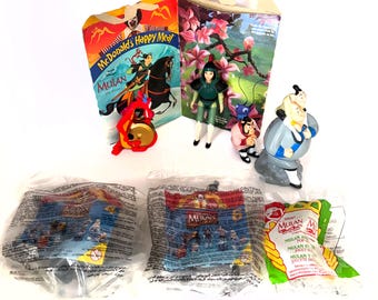 Happy Meal Mulan De Juguete McDonald's 1998 Mulan Shan Yu Happy