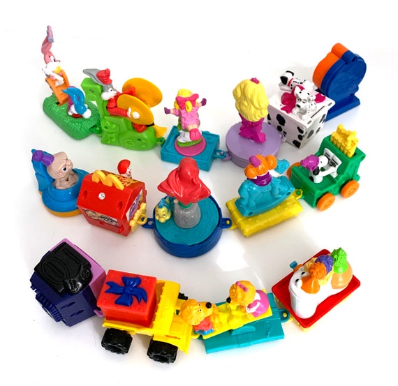Vintage Happy Meal Toys Birthday Train Complete Set 1994 Muppet