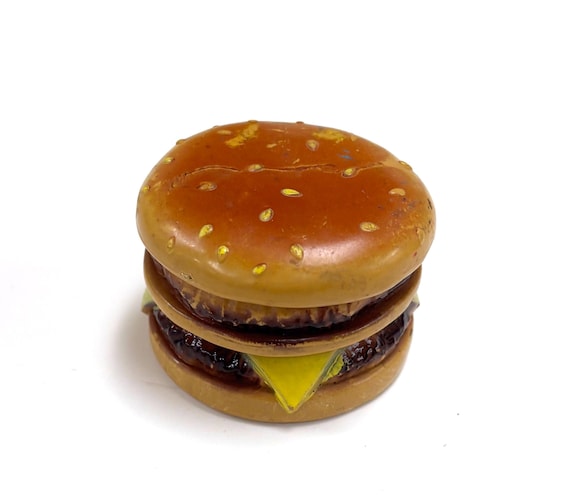 Vintage cheeseburger pencil sharpener Big Mac toy works