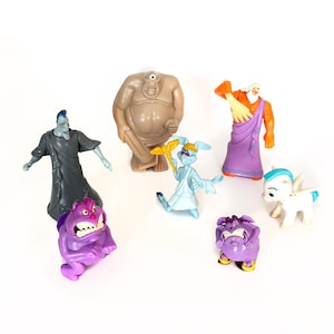 Vintage Hercules disney toys 90s lot of 7
