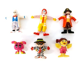 Mcdonalds Antiguos Lote De Juguetes De Mcdonalds Juguete